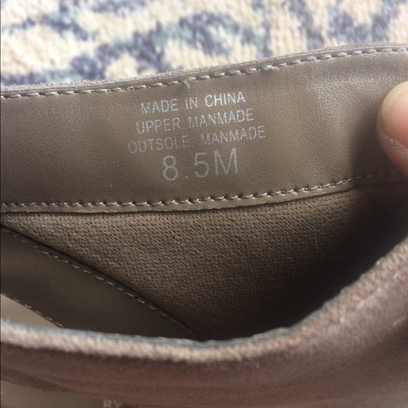 Coconuts tan zipped sling back open toe bootie 8.5 - Picture 6 of 7